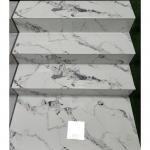 Customize Luxury Porcelain Marble Stair Ceramic Tiles Full Body Glazed Non Slip