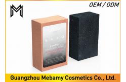 China Mild Organic Handmade Soap Bar Black Bamboo Charcoal Cleans Without Drying supplier