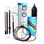 Field Soil Pressuremeter Soil Testing Equipment Three Chamber Structure 400mm Range for sale