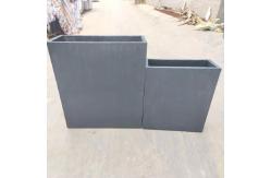 China Lightweight And Sturdy Fiber Clay Planter Easy To Move For Any Space supplier