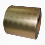 Golden Embossing Metalized Paper Cigarette Innerliners For Tobacco for sale