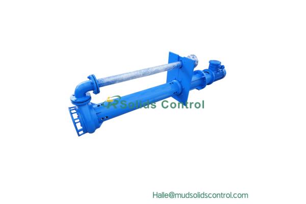100YZ160-38B Submersible Slurry Pump Efficiently Conveys Abrasives Slurry with 1480r/min Speed