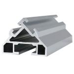 5.8m Length Machined Aluminum Extrusion Channel Profiles For Industry for sale