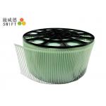 Straight Green Strip Cable Ties Higunylon Polyamide 66 Material 100mm Length for sale