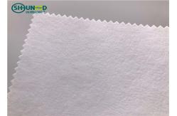 China Cut Away 100% Polyester Embroidery Backing Fabric 100cm Width Extra White supplier