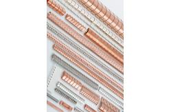 China 610mm Sliding Friction EMI Shielding Gasket Beryllium Copper Finger Stock RF Cage supplier