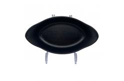 China Oval Melamine Salad Plate Smooth Melamine Restaurant Dinnerware Matte supplier