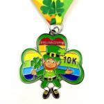 Offset Printing St Patrick Medal Design Zinc Alloy St Patrick Medallion for sale