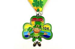 China Offset Printing St Patrick Medal Design Zinc Alloy St Patrick Medallion supplier