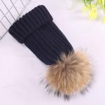 Adults Wool Top Knit Beanie Hats Plush Style Quick Dry Eco Friendly Feature