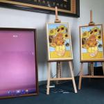 Photo Frame Wall Mounted Digital Signage Display CMS Android Touchscreen Monitor for sale