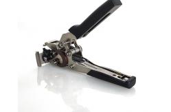 China ESD Black Handle Steel SMT Splice Tool For SMT Reel Tape supplier