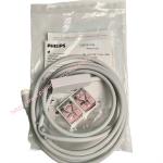 Philipph M1949A 989803125831 ECG Trunk Cable 10 Lead Multi-Link 2.7M Original New for sale