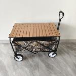 Outdoor Folding Wagon Stroller Collapsible Camping Picnic Cart