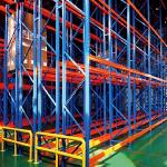 Heavy Duty Adjustable Pallet Racking System , Durable Double Deep Warehouse Storage Racking