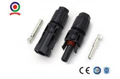 China Double Seal Ring Solar PV Connectors , Plug Socket Connector Wear Resisting supplier