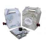 Wine / Juice / Drinking Water Aseptic Bag In Box , BIB Bags With Vitop Tap for sale