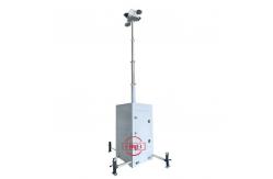 China Mobile Camera Tower Cube Surveillance Unit For Construction Site Theft Prevention supplier