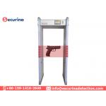 0-299 Sensitivity Door Frame Metal Detector Weatherproof With Audible Visual Alarm for sale
