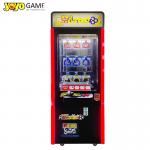 Golden Skill Crane Key Master Game Machine with Bill Acceptor Mini 9 Hole Shoes Vending for sale