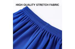 China Fade Resistance Custom Team Uniform Breathable Quick Dry Blank Football Jerseys supplier