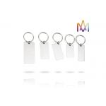 4mm Thickness Free Engraving SS304 Custom Shaped Keychains