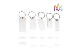China 4mm Thickness Free Engraving SS304 Custom Shaped Keychains supplier