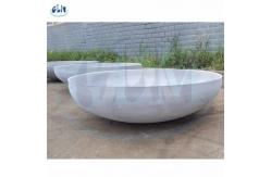 China Spherical Dished Head Pressure Vessel End Cap For Chemical Equipment supplier