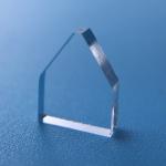 1000C Custom Quartz Glass Block With Polished Surface for sale