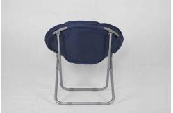 China Blue Floding Kids Playroom Furniture Chair With  Iron Frame And Fabric Seat supplier