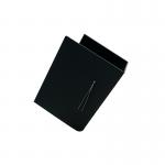 U-Shape Acrylic matte black beauty salon eyelash mattress uses tools box magnet organizer for sale