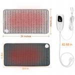Far Infrared Electric Heated Pad 12×24inches Size For Hot Compress OEM for sale