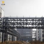 Galvanized Spray Coated Prefab Steel Workshop Custom Construction