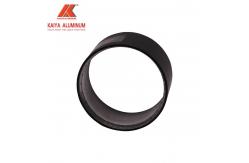 China Metal Fabrication Round Turning Part CNC Aluminum Profile For Electronic Housing supplier