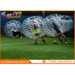 Clear TPU Inflatable Human Knocker Ball , Inflatable Ball Suit for sale