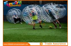 China Clear TPU Inflatable Human Knocker Ball , Inflatable Ball Suit supplier
