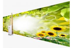 China Picture Printing Automatic Wall Painting Machine 2000mm Net Height Drawing supplier