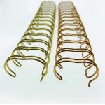5/8'' Glossy Nylon Coated Double Wire Spiral Binding Coil