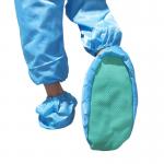 Functional Esd 100% Polyester With Conductive Fiber Anti Static Cleanroom Overshoes