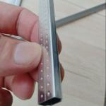 New Arrival Front Welding Aluminum Spacer Bar For Different Size Insulating Glass Units for sale