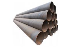 China MTC Round Carbon Steel Pipe Q235b Q345 A106 Welded Black supplier
