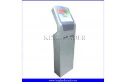 China Bank Card Cash Payment Self Service Information Kiosk With Note Acceptor and Printer supplier
