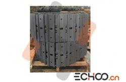 China Strong Pressure Resistance Mini Excavator Tracks For Kubota KX121-3 Digger supplier