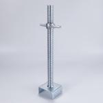 Adjustable Formwork Galvanized Scaffolding U Head Jack Base for sale