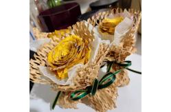 China Degradable Stretchable Primary Color Honeycomb Kraft Packaging Paper supplier