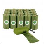 Disposable Plastic Compostable Pet Waste Bags Large Biodegradable Dog Poop Bags for sale