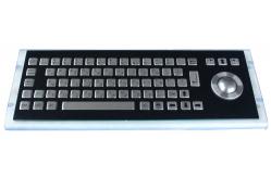 China 68 keys MINI Kiosk Black Metal Keyboard metal mechanical keyboard supplier