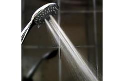 China Round 4.4 Inch Handheld Rainfall Shower Head 5 Spray Modes supplier