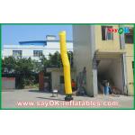 Inflatable Stick Man Yellow Inflatable Guy , Advertisement Air Dancers Inflatables