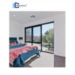 Custom Double Glazed Aluminum Window Tempered Glass Awning Window for Bathroom for sale